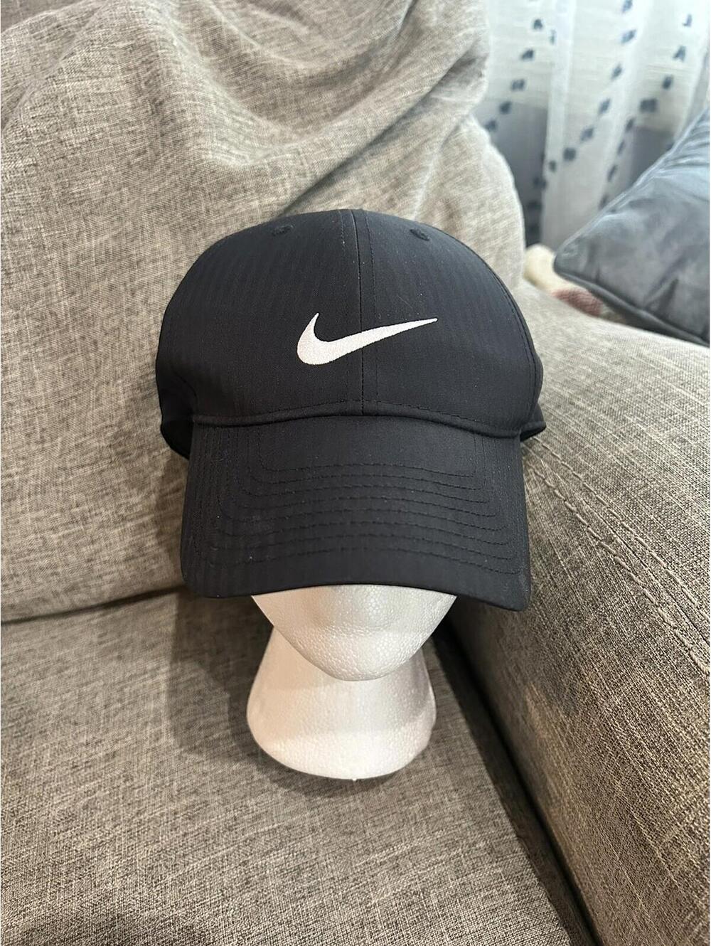 Nike Legacy91 Dri Fit Baseball Cap Black Mens OSFM Adjustable Logo Embroidered